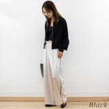 裏毛襟付きジップカーディガン | A.NATALY | 詳細画像8 