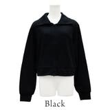 裏毛襟付きジップカーディガン | A.NATALY | 詳細画像12 