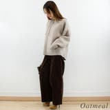 杢ストレッチチョーカー付きプルオーバー | A.NATALY | 詳細画像2