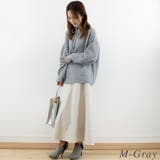 杢ストレッチチョーカー付きプルオーバー | A.NATALY | 詳細画像4