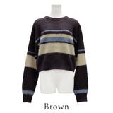 アルパカタッチボーダークロップドプルオーバー | A.NATALY | 詳細画像8 