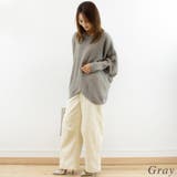 ルーズドレープドルマンニットプルオーバー | A.NATALY | 詳細画像2 