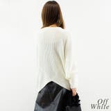 ルーズドレープドルマンニットプルオーバー | A.NATALY | 詳細画像3 