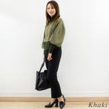 バイカラーニットジャケット | A.NATALY | 詳細画像2 