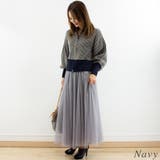 バイカラーニットジャケット | A.NATALY | 詳細画像4 