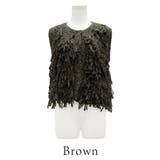 フリンジニットベスト | A.NATALY | 詳細画像11 