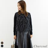 フリンジニットベスト | A.NATALY | 詳細画像7 