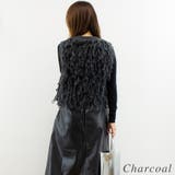 フリンジニットベスト | A.NATALY | 詳細画像8 