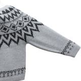 ノルディック柄Uネックプルオーバー | A.NATALY | 詳細画像14 