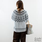 ノルディック柄Uネックプルオーバー | A.NATALY | 詳細画像5 