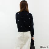 フラワー刺繍クロップドカーディガン | A.NATALY | 詳細画像7 