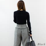 ボタン付きオフショルニット | A.NATALY | 詳細画像7 