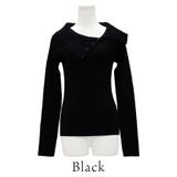 ボタン付きオフショルニット | A.NATALY | 詳細画像12 