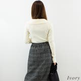 ボタン付きオフショルニット | A.NATALY | 詳細画像1 