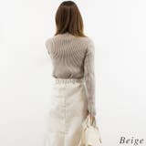 プレーティングハイネックプルオーバー | A.NATALY | 詳細画像3 