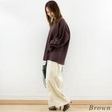 アルパカタッチVネックプルオーバー | A.NATALY | 詳細画像2 