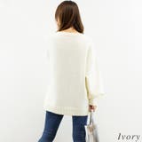 アルパカタッチVネックプルオーバー | A.NATALY | 詳細画像3 