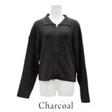 ミックスニットジップブルゾン | A.NATALY | 詳細画像9 