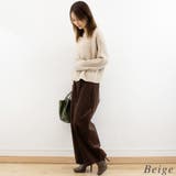 ミックスニットジップブルゾン | A.NATALY | 詳細画像4 