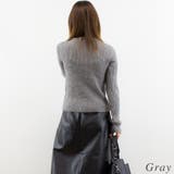 アルパカタッチビスチェドッキングニット | A.NATALY | 詳細画像1 