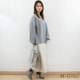 杢ニットクルーネックプルオーバー | A.NATALY | 詳細画像4 