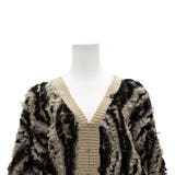 MIXフリンジニットショートカーディガン | A.NATALY | 詳細画像12 