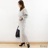 MIXフリンジニットショートカーディガン | A.NATALY | 詳細画像4 