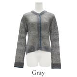 透かしモヘア配色カーディガン | A.NATALY | 詳細画像10