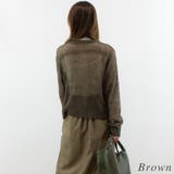 透かしモヘア配色カーディガン | A.NATALY | 詳細画像5