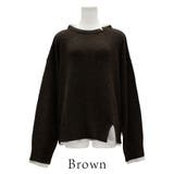 杢ストレッチレイヤード見えプルオーバー | A.NATALY | 詳細画像8 