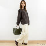 杢ストレッチレイヤード見えプルオーバー | A.NATALY | 詳細画像4 