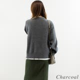 杢ストレッチレイヤード見えプルオーバー | A.NATALY | 詳細画像5 