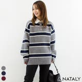 グレー | アルパカタッチ＋ブロードラガーシャツ | A.NATALY