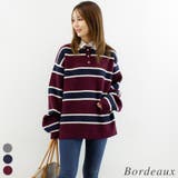 ボルドー | アルパカタッチ＋ブロードラガーシャツ | A.NATALY