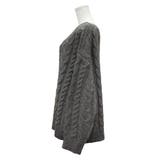 ケーブルVネックプルオーバー | A.NATALY | 詳細画像13 