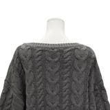 ケーブルVネックプルオーバー | A.NATALY | 詳細画像16 