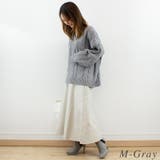 ケーブルVネックプルオーバー | A.NATALY | 詳細画像6 