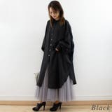 バックギャザールーズシャツワンピース | A.NATALY | 詳細画像7