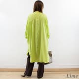 バックギャザールーズシャツワンピース | A.NATALY | 詳細画像2