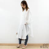 バックギャザールーズシャツワンピース | A.NATALY | 詳細画像3