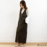 フェイクウールVネックジャンパースカート | A.NATALY | 詳細画像3 