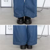 デニムオールゴムワイドパンツ | A.NATALY | 詳細画像13 