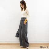 ツィード切替フリンジパンツ | A.NATALY | 詳細画像1 