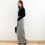 ツィード切替フリンジパンツ | A.NATALY | 詳細画像5 