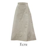 フェイクレザーステッチセミフレアスカート | A.NATALY | 詳細画像7 