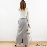 ミニ裏毛セミタイトマキシスカート | A.NATALY | 詳細画像2 