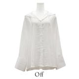 ポリエステルレーヨンフードシャツ | A.NATALY | 詳細画像9 