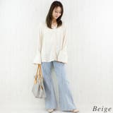 ポリエステルレーヨンフードシャツ | A.NATALY | 詳細画像4 