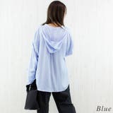 ポリエステルレーヨンフードシャツ | A.NATALY | 詳細画像5 