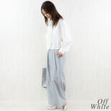 ダンガリーフリルシャツ | A.NATALY | 詳細画像4 